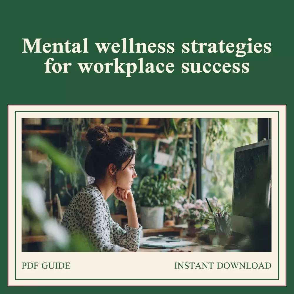 Mental Wellness That Works in the Workplace: Practical Tips for Mental Health at Work - Guide for Stress-Free Success