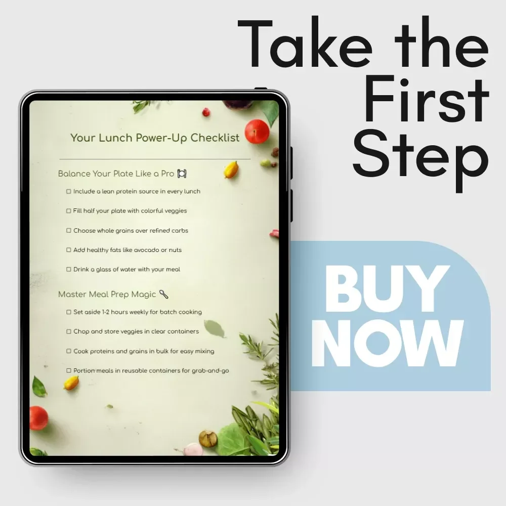 Your Lunch Power-Up Checklist: The Best Diet Lunch Guide for Energy & Health
