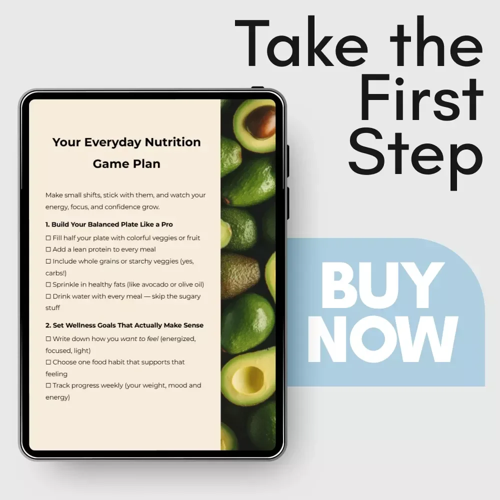 Your Everyday Nutrition Game Plan – Simple Healthy Eating Checklist, Daily Nutrition Planner, Wellness Habits Digital Download