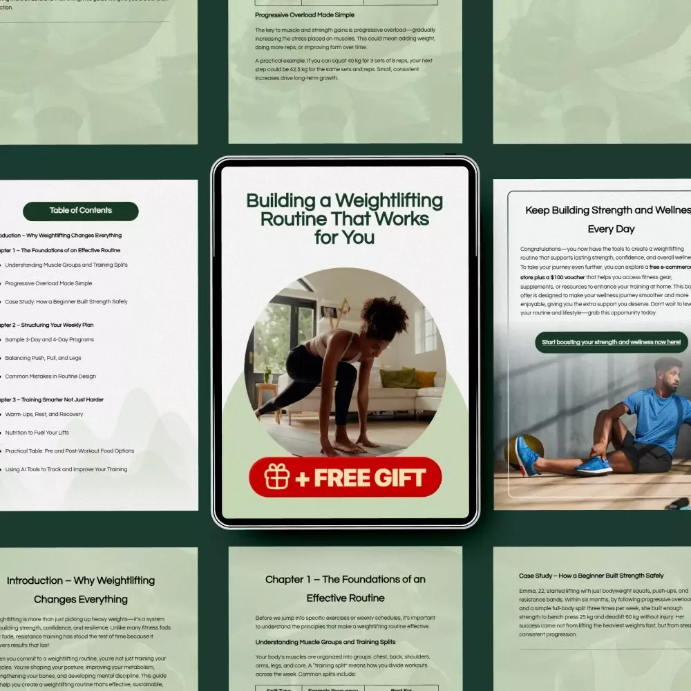 Building a Weightlifting Routine That Works for You: Your Ultimate Guide to Creating an Effective Weightlifting Workout Routine