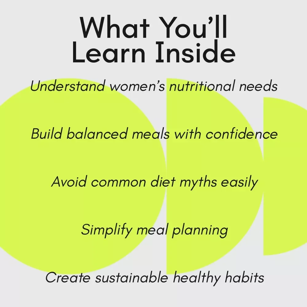 Simple and Effective Nutrition Strategies for Women’s Health – Healthy Diets for Women eBook, Practical Meal Planning Guide, Women’s Wellness & Balanced Eating Download