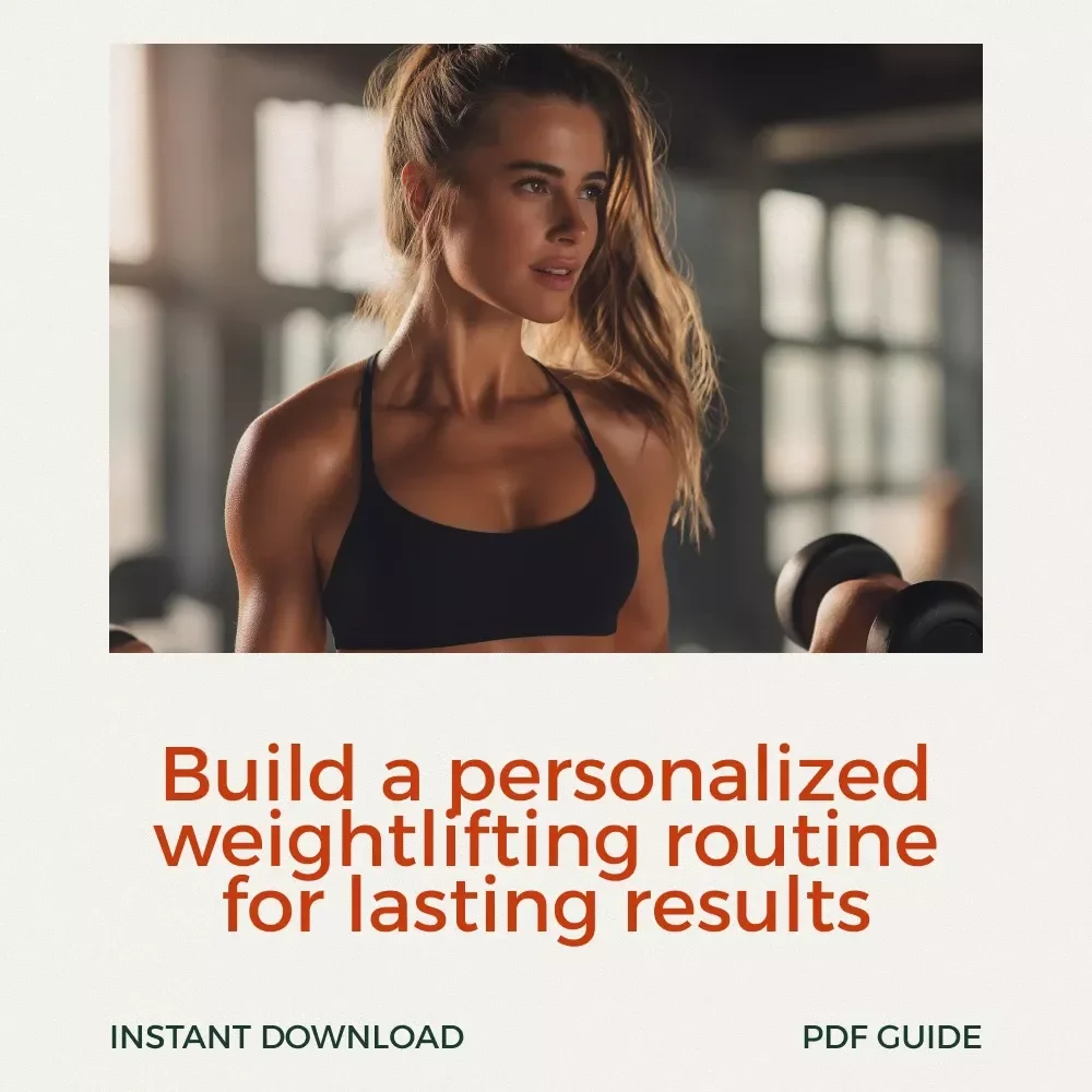 Building a Weightlifting Routine That Works for You: Your Ultimate Guide to Creating an Effective Weightlifting Workout Routine