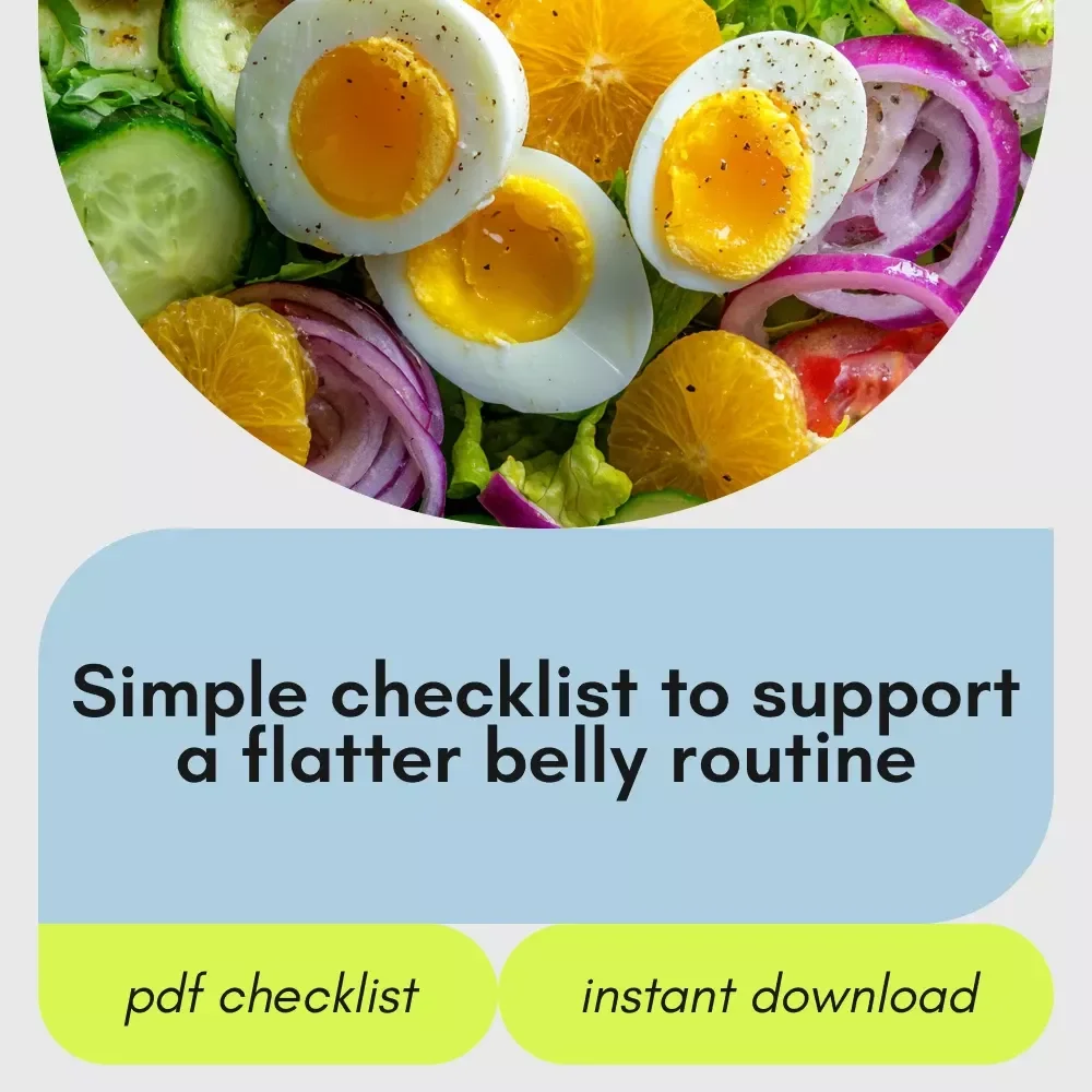 The Flat Belly Formula Checklist | Flat Belly Checklist, Fat-Burning Foods Guide, Simple Meal Planning, Weight Loss Digital Download