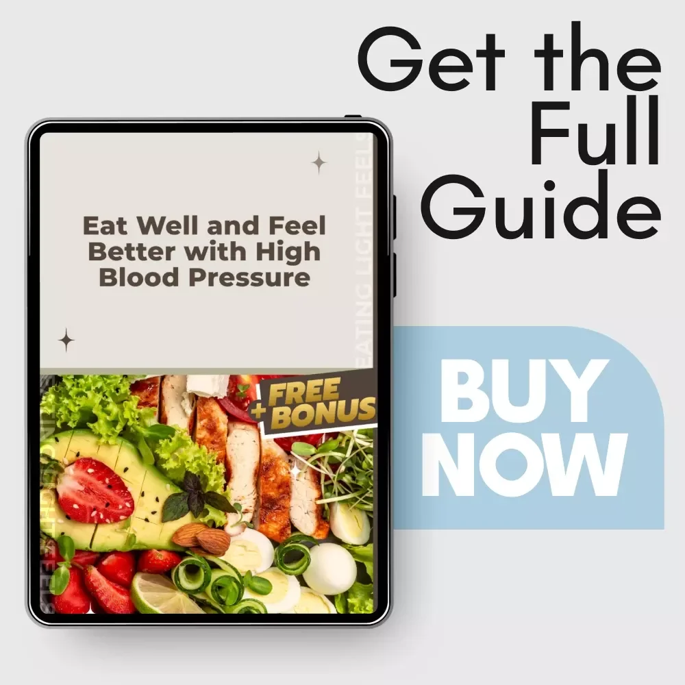 Eat Well and Feel Better with High Blood Pressure | Digital Guide for Managing Hypertension Through Food | DASH Diet Meal Planning eBook | Low Sodium Lifestyle Download
