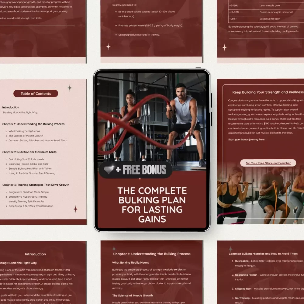 The Complete Bulking Plan for Lasting Gains: Your Ultimate Guide to Building Muscle