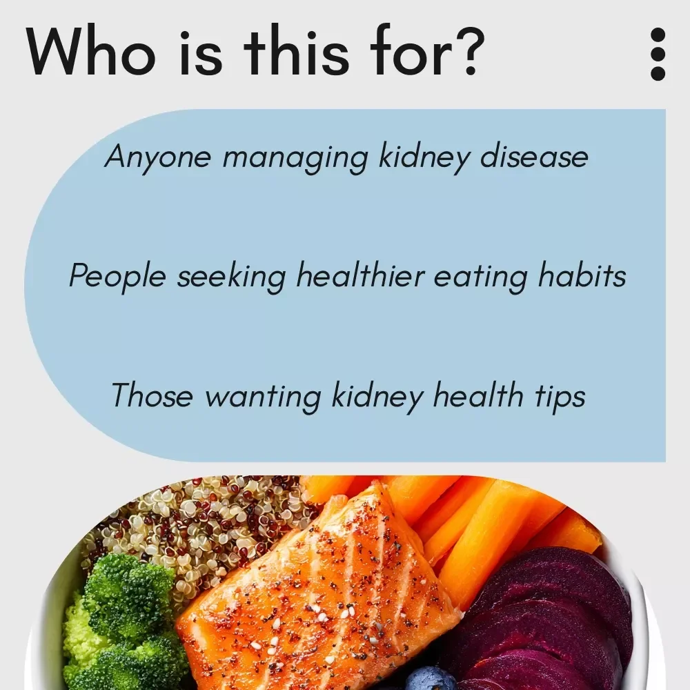 Your Kidney Wellness Action Checklist: A Simple Guide to Healthy Eating & Lifestyle for Kidney Disease
