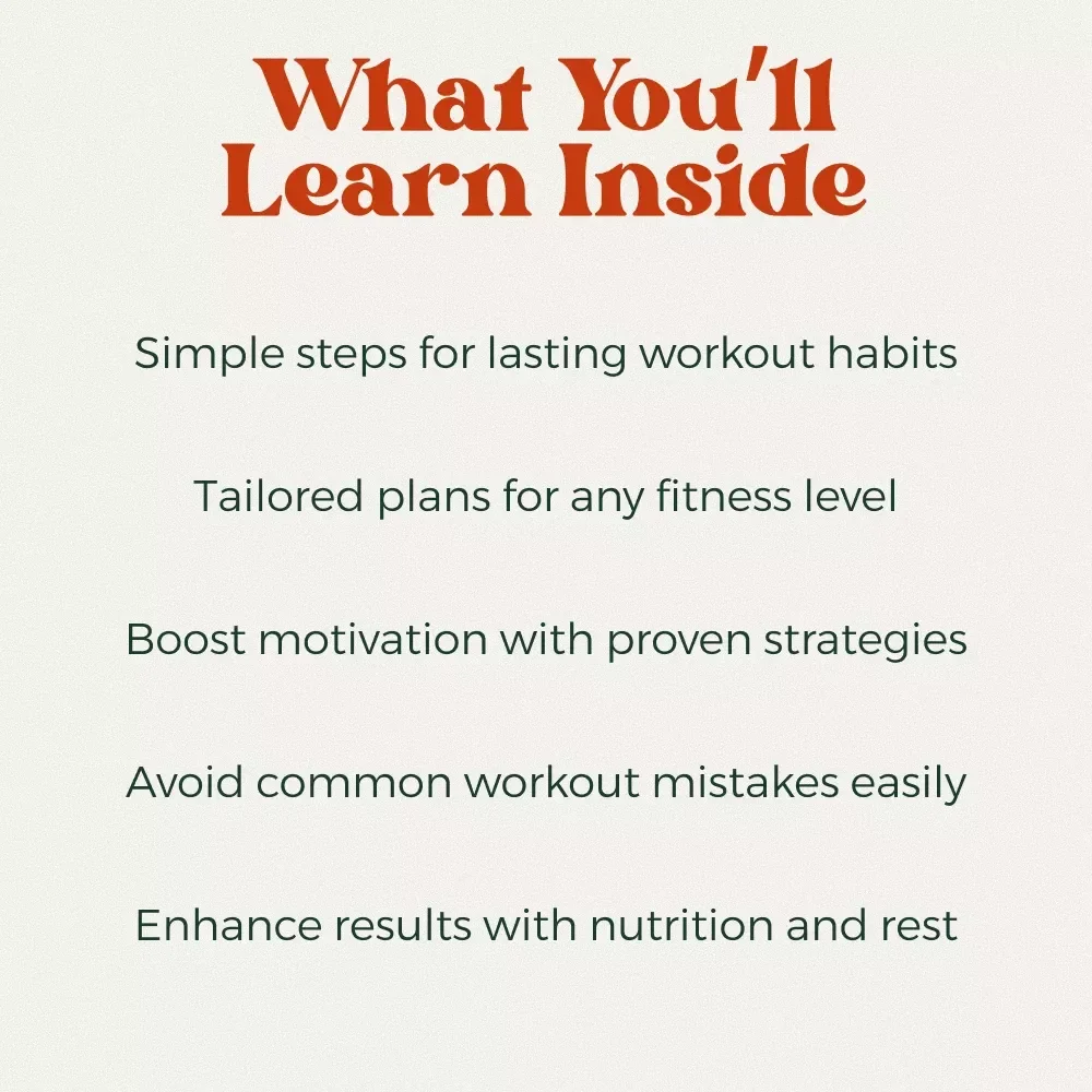 Your Simple Guide to a Daily Workout Routine: Build Healthy Habits, Strengthen Your Body, and Stay Motivated