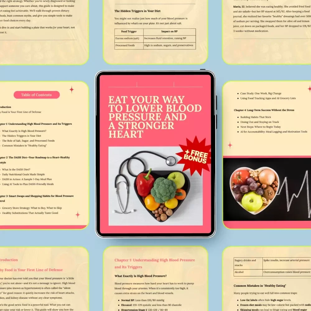 Eat Your Way to Lower Blood Pressure and a Stronger Heart: The Best Diet to Lower Blood Pressure Guide