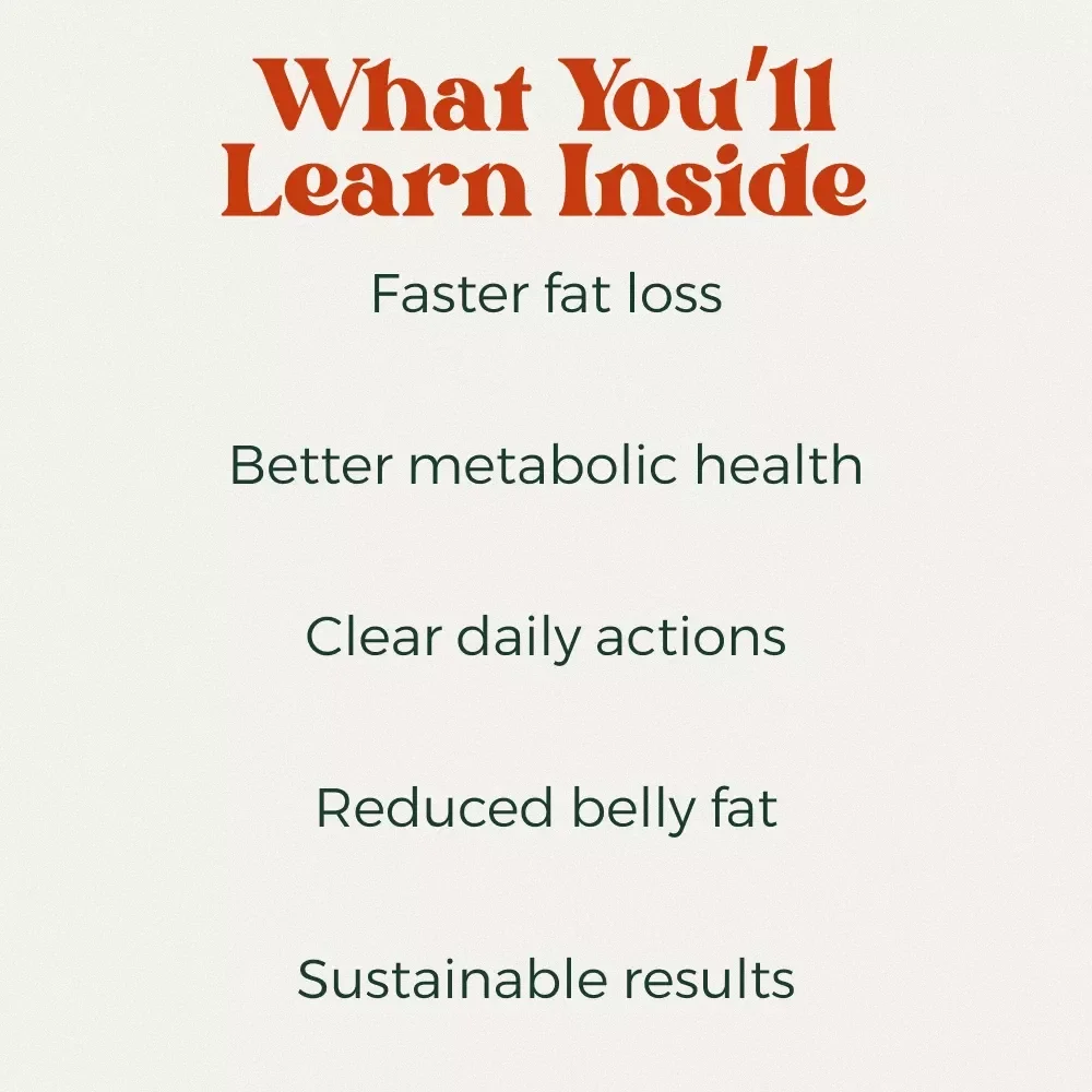 The Fastest Way to Banish Visceral Fat for Good – Practical Guide on how to get rid of visceral fat fast, Science-Backed Fat Loss Plan, Digital Download