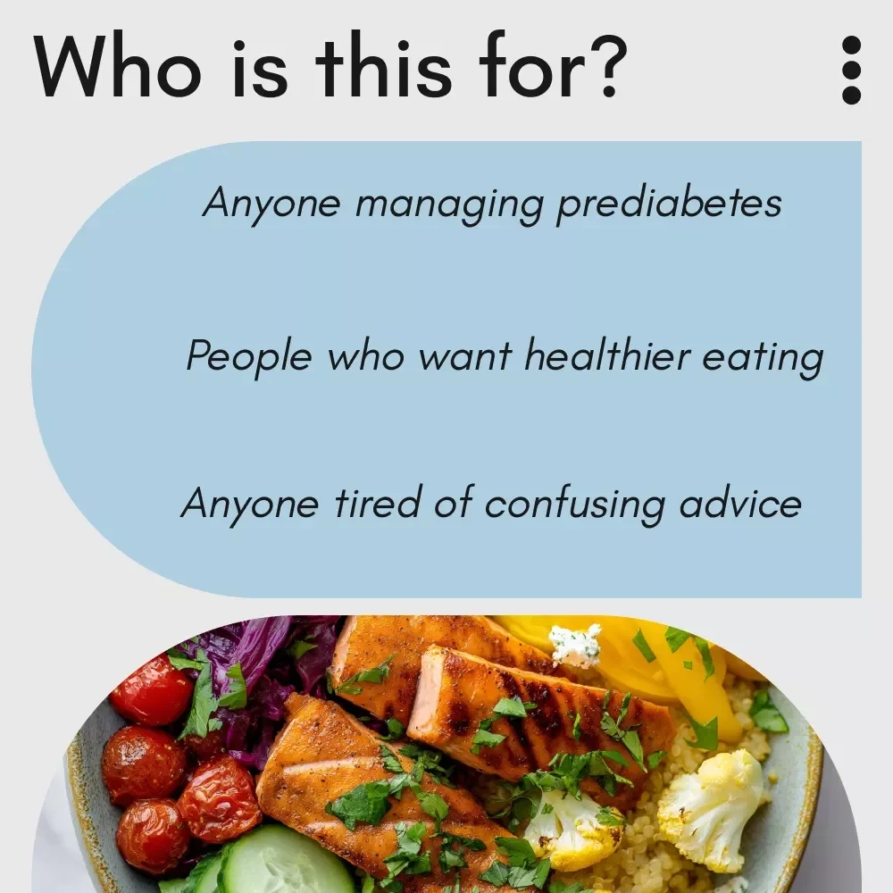 Take Control of Your Blood Sugar the Tasty Way | Prediabetes-Friendly Nutrition Guide, Easy Meal Planning eBook, Healthy Eating for Blood Sugar Balance Digital Download