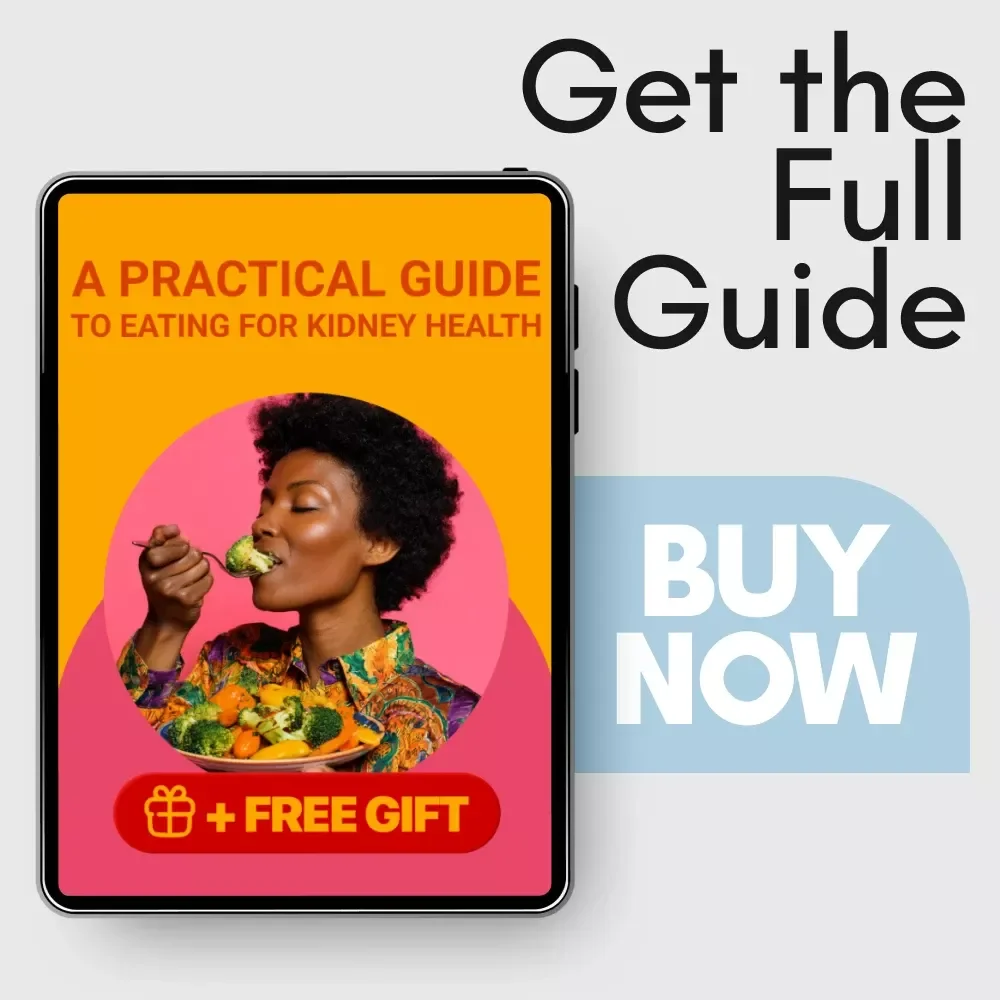 A Practical Guide to Eating for Kidney Health | Kidney Healthy Diet eBook | Simple Meal Planning, CKD Nutrition, Real-Life Guidance
