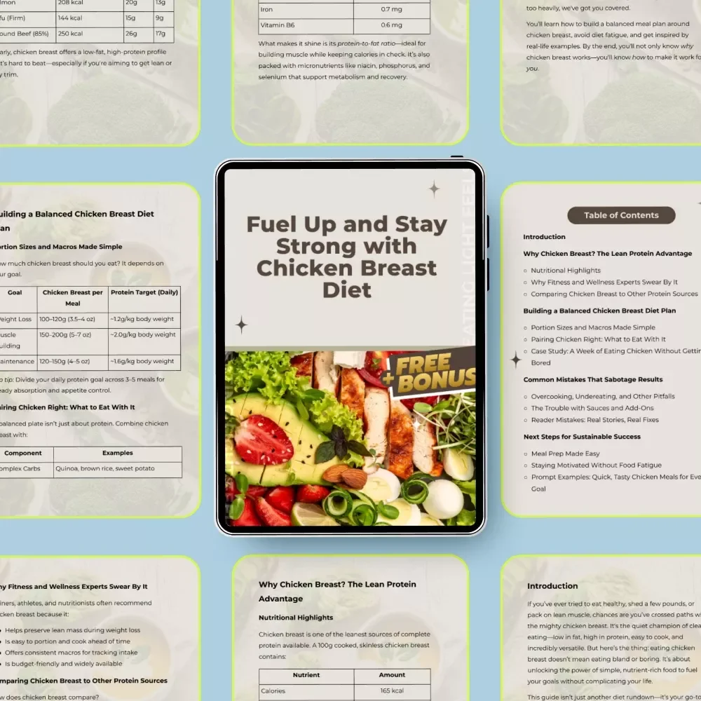 Fuel Up and Stay Strong with Chicken Breast Diet - The Ultimate Guide to Lean Protein for Fitness and Wellness