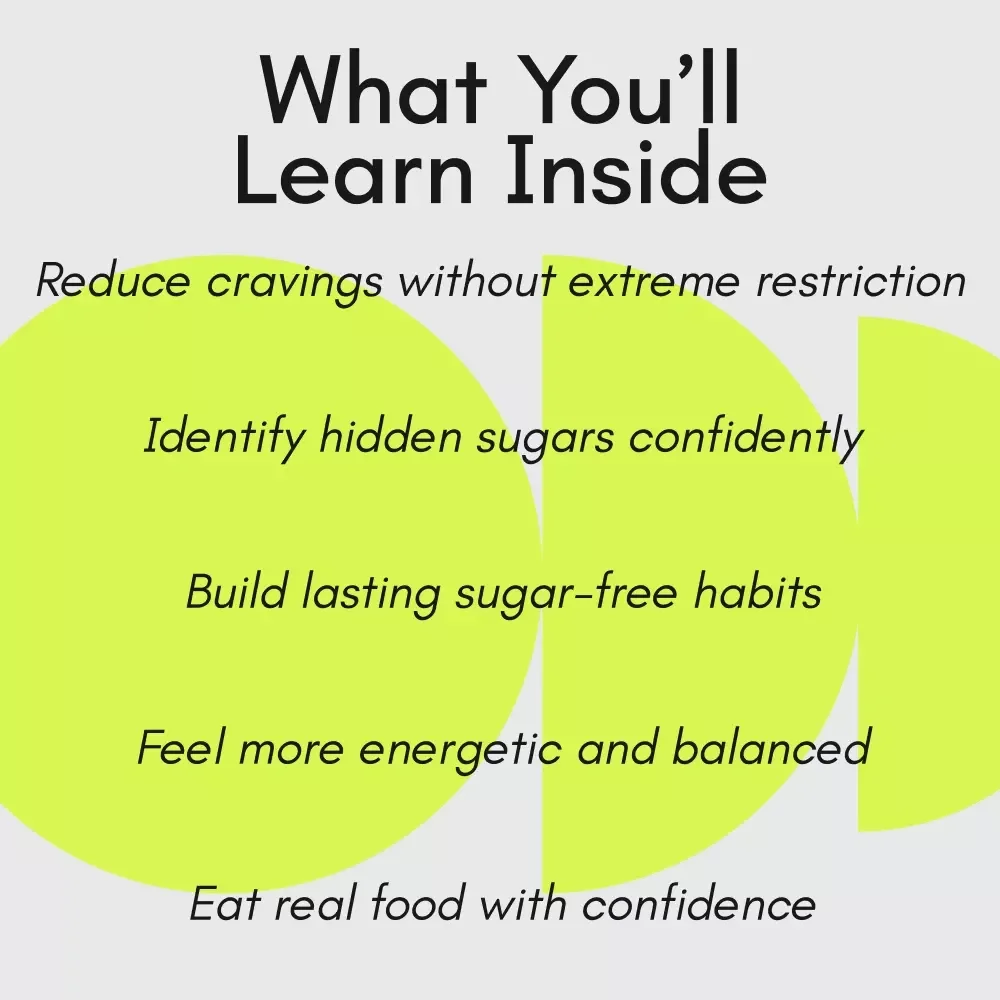Say Goodbye to Sugar and Hello to a Healthier You | eBook Guide on how to eliminate sugar from your diet, Sugar Detox Reset, Healthy Habits & Real Food Living