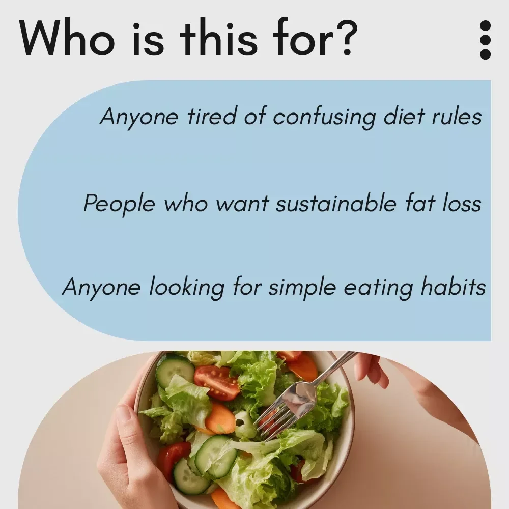 The Ultimate Guide to Eating Right and Burning Fat | Digital Fat Loss Guide, Meal Planning eBook, Healthy Eating Checklist, Sustainable Weight Loss Download