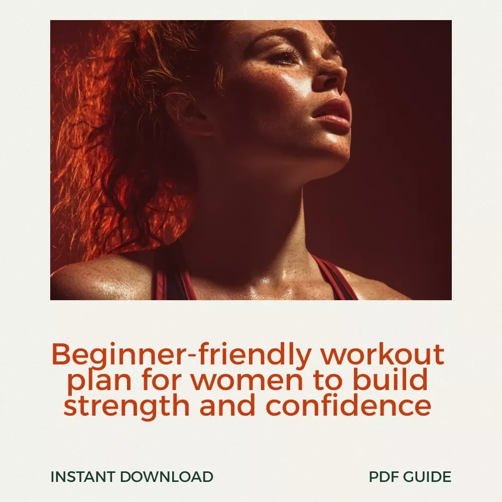 Stronger Every Day: A Beginner’s Workout Blueprint for Women - Digital Download eBook