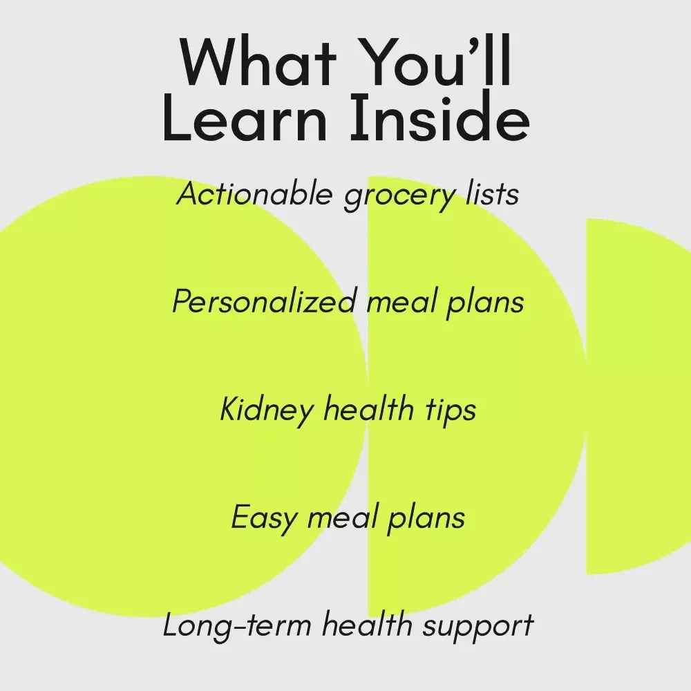 Eating Well for Kidney Health Made Simple: A Practical Guide to a Good Diet for Kidney Disease