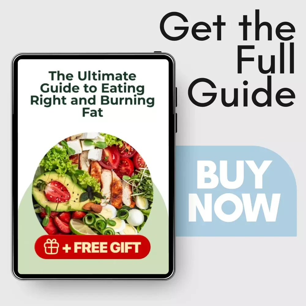 The Ultimate Guide to Eating Right and Burning Fat | Digital Fat Loss Guide, Meal Planning eBook, Healthy Eating Checklist, Sustainable Weight Loss Download