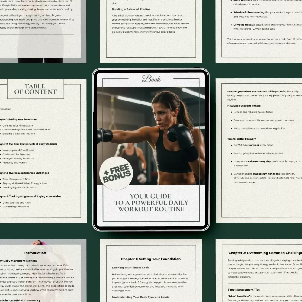 Your Guide to a Powerful Daily Workout Routine: A Complete Fitness Blueprint for Health and Strength