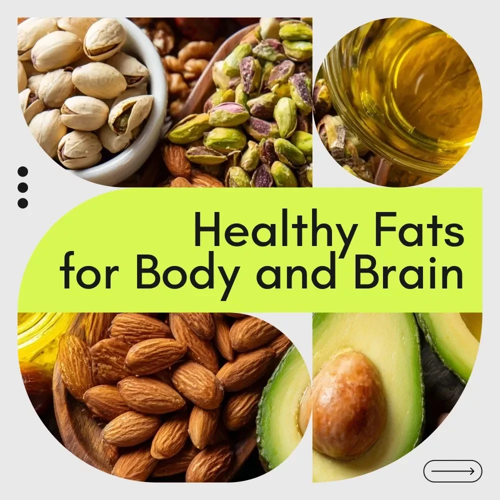 The Guide to Healthy Fats for Body and Brain – eBook on How to Get Good Fat, Smart Nutrition Guide for Heart, Brain & Daily Wellness