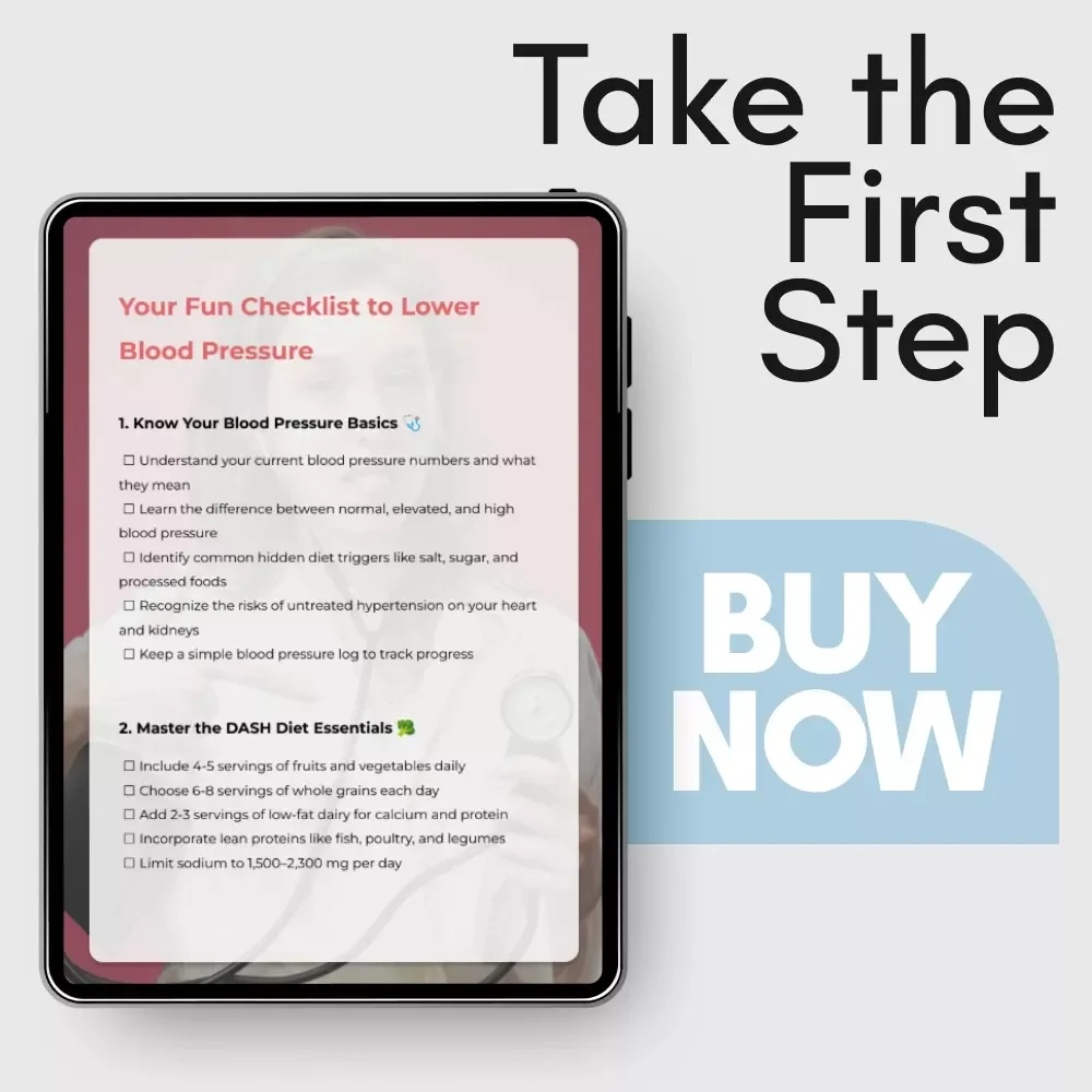 Your Fun Checklist to Lower Blood Pressure: The Best Diet to Lower Blood Pressure and Practical Tips for Better Health