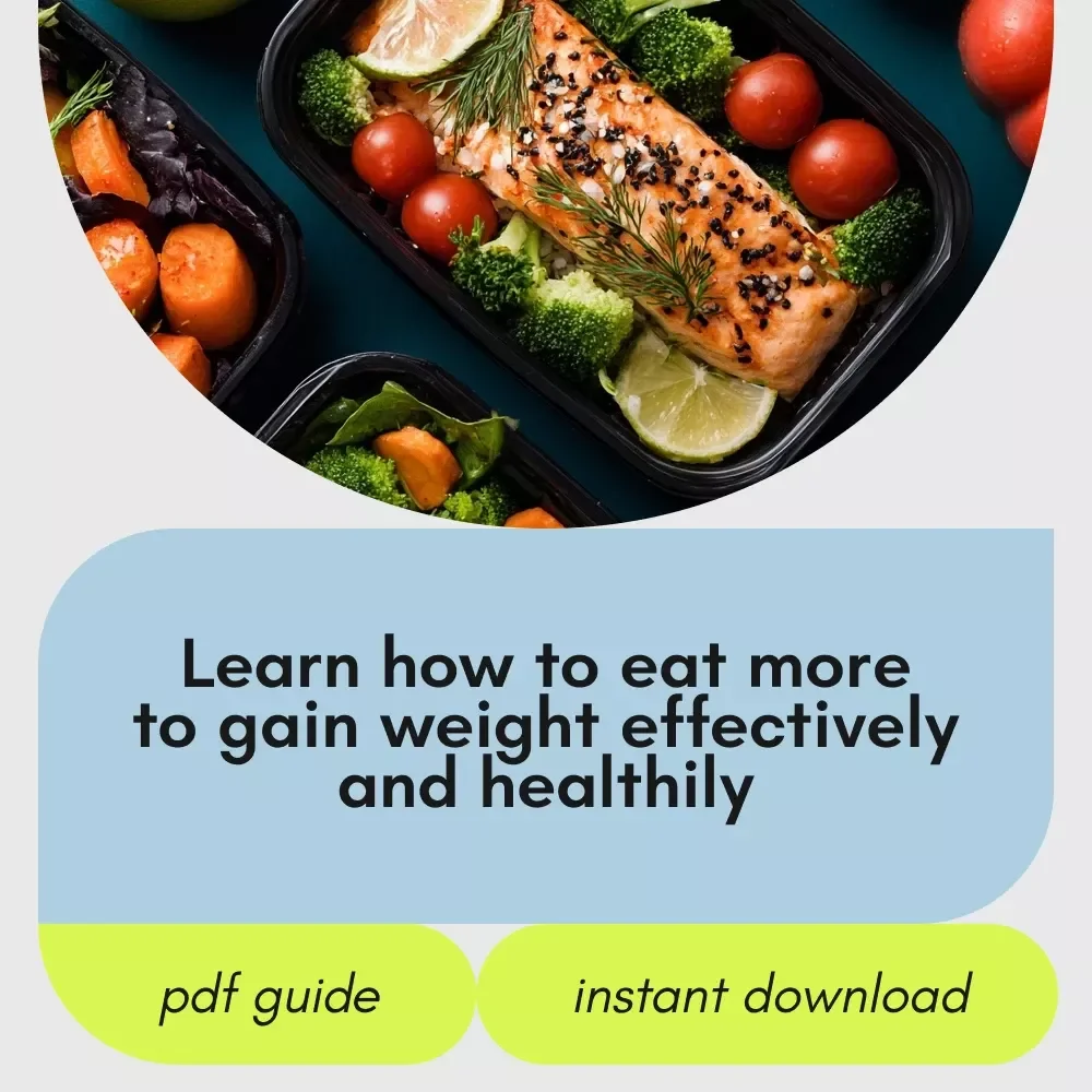 Eat Bigger to Get Bigger: The Ultimate Guide to Gaining Weight Healthily with Calorie-Boosting Tips