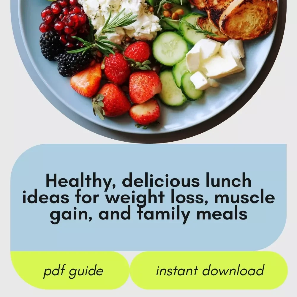 The Guide to Nutritious, Delicious Diet Lunches That Work: Weight Loss, Muscle Gain & Family-Friendly Meals eBook