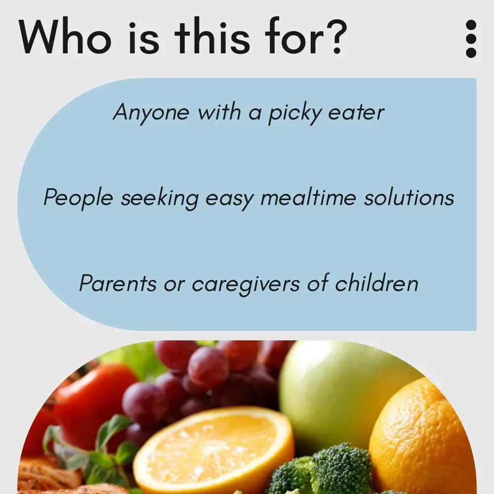 The Picky Eater’s Power Checklist: Healthy Diet for Picky Eaters Guide & Meal Planner