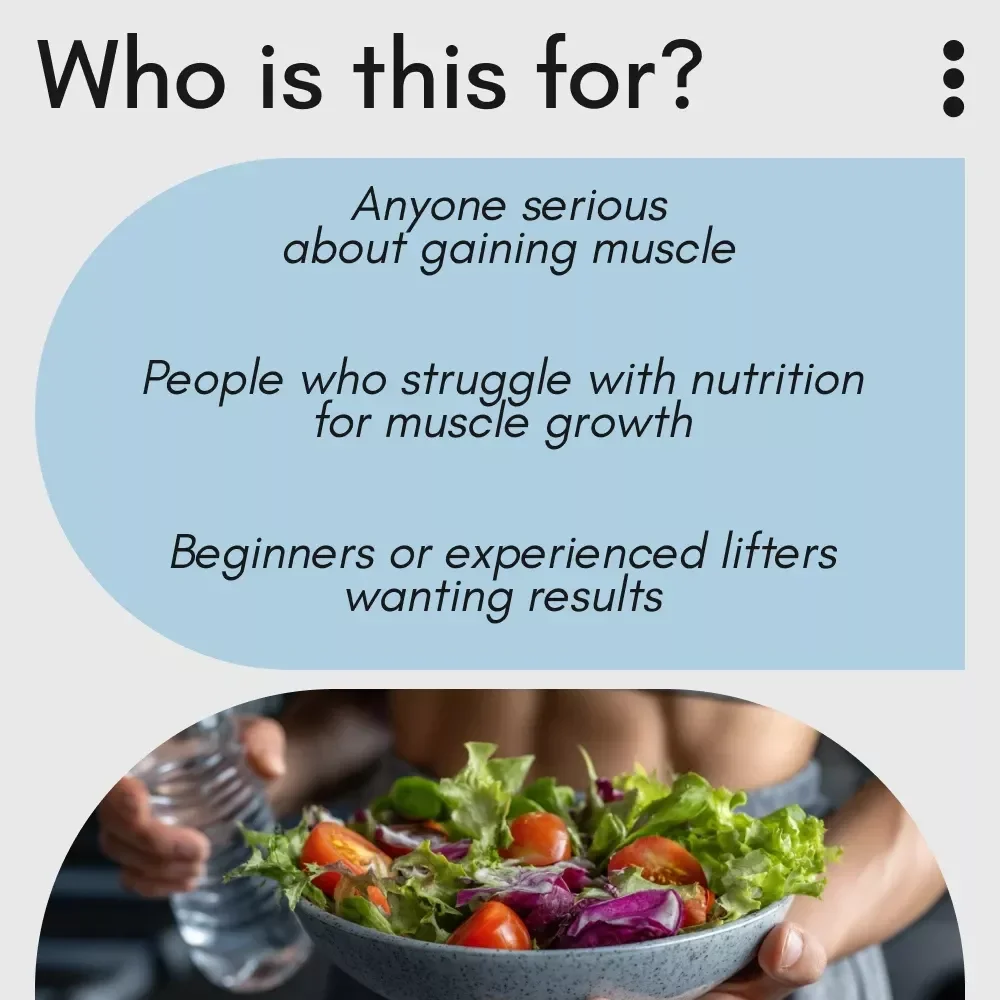 No-Nonsense Guide to Eating for Muscle Growth: How to Eat to Gain Muscle Effectively