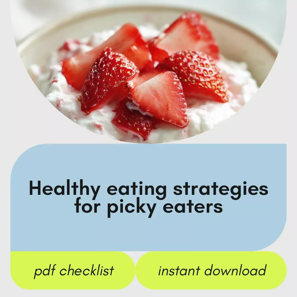 The Picky Eater’s Power Checklist: Healthy Diet for Picky Eaters Guide & Meal Planner