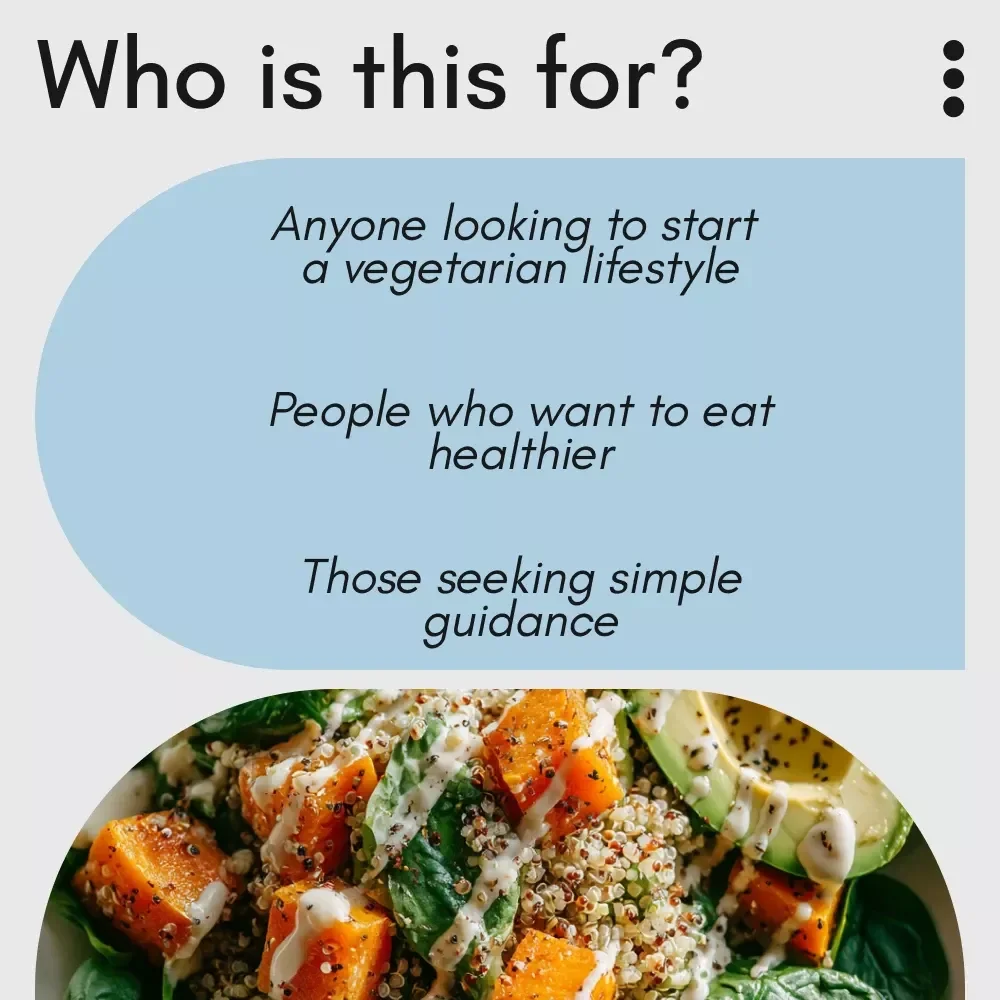 Your Vibrant Vegetarian Diet Checklist - A Fun, Easy Guide for Thriving on a Balanced Vegetarian Diet