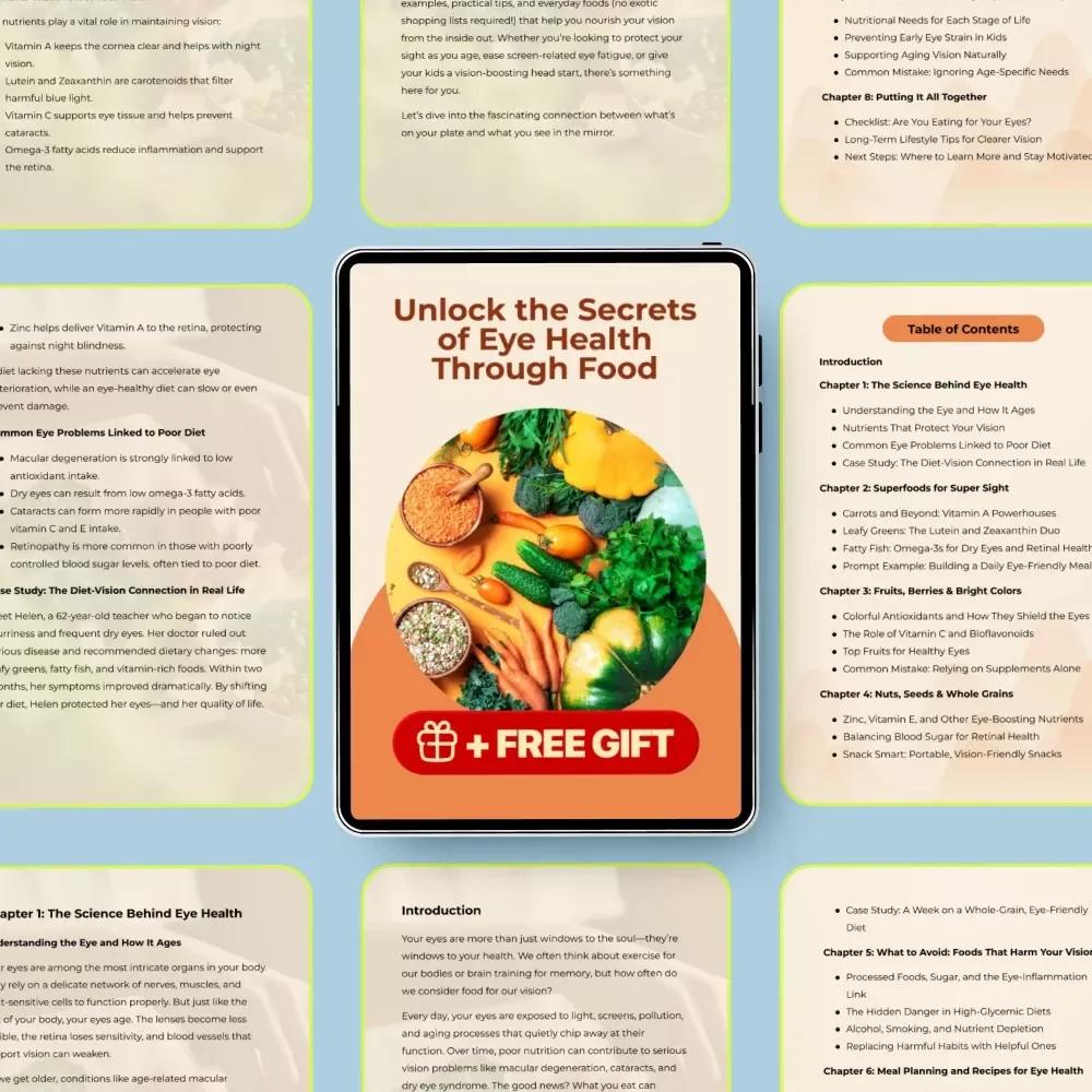 Unlock the Secrets of Eye Health Through Food: A Complete Guide for Better Vision