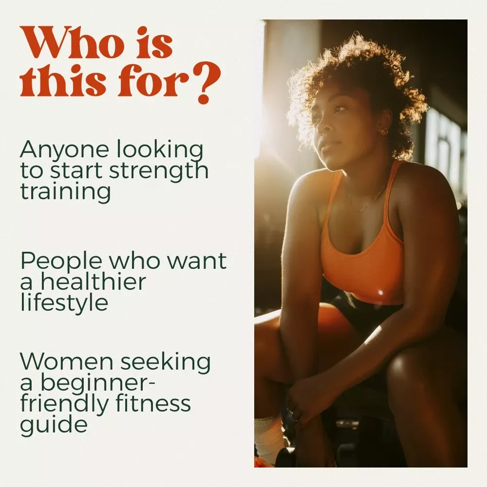 Stronger Every Day: A Beginner’s Workout Blueprint for Women - Digital Download eBook
