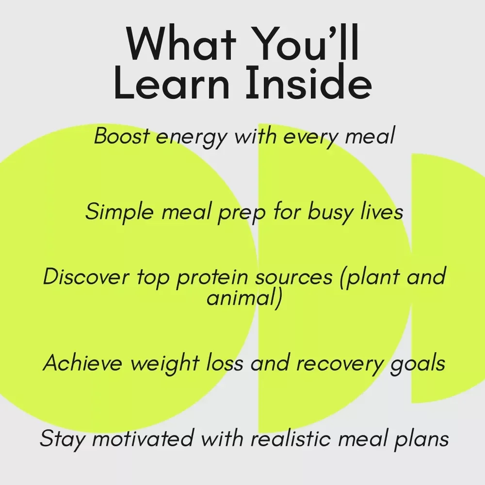 Fuel Your Life with Protein Power Meals That Work - The Ultimate Guide to High-Protein Diet Meals