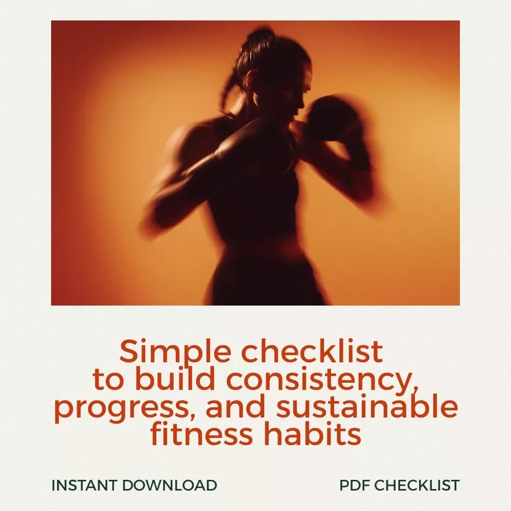 Your Fitness Journey Checklist to Stay On Track and Crush Your Goals | Printable Fitness Planner, Goal Setting & good workout routines Guide