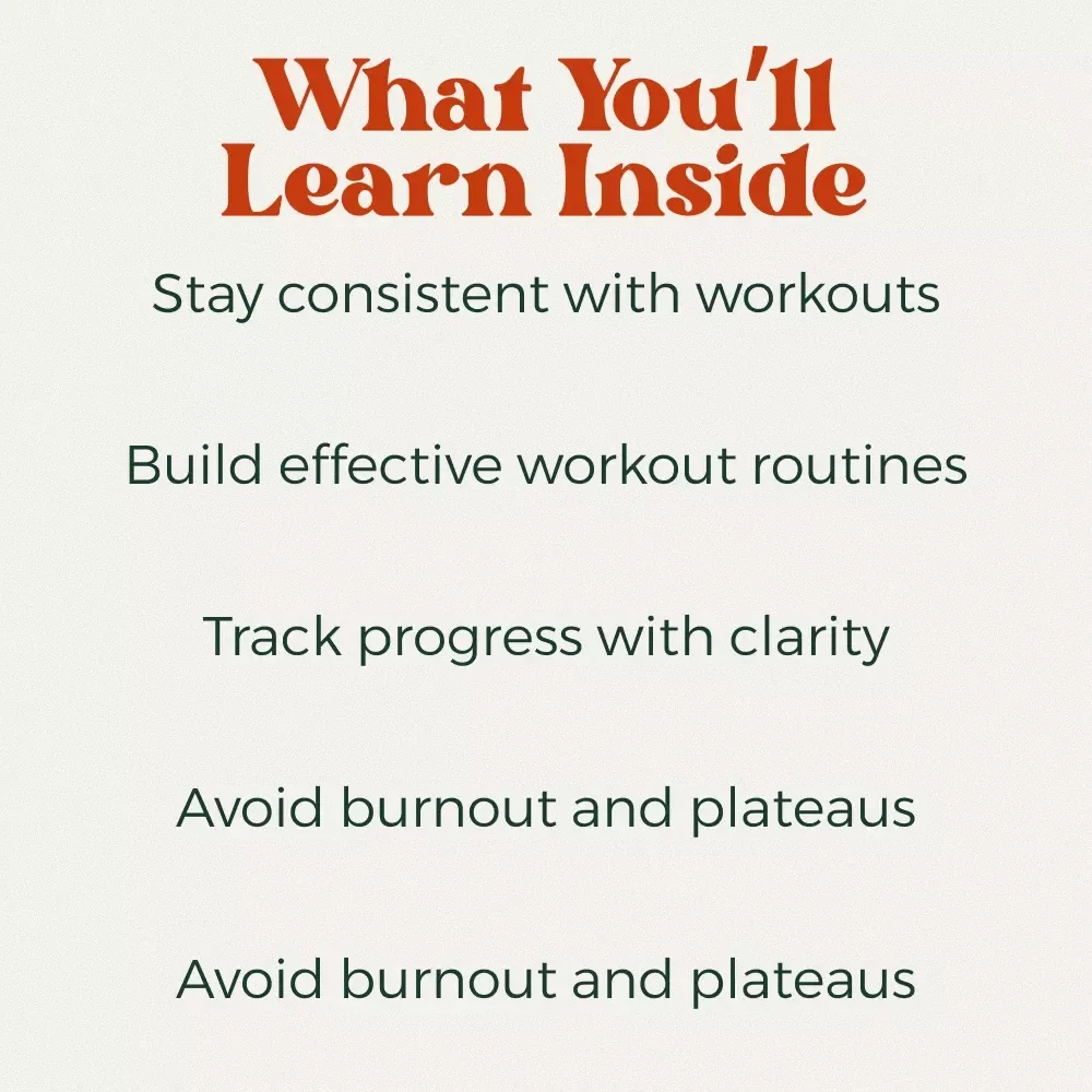 Your Fitness Journey Checklist to Stay On Track and Crush Your Goals | Printable Fitness Planner, Goal Setting & good workout routines Guide