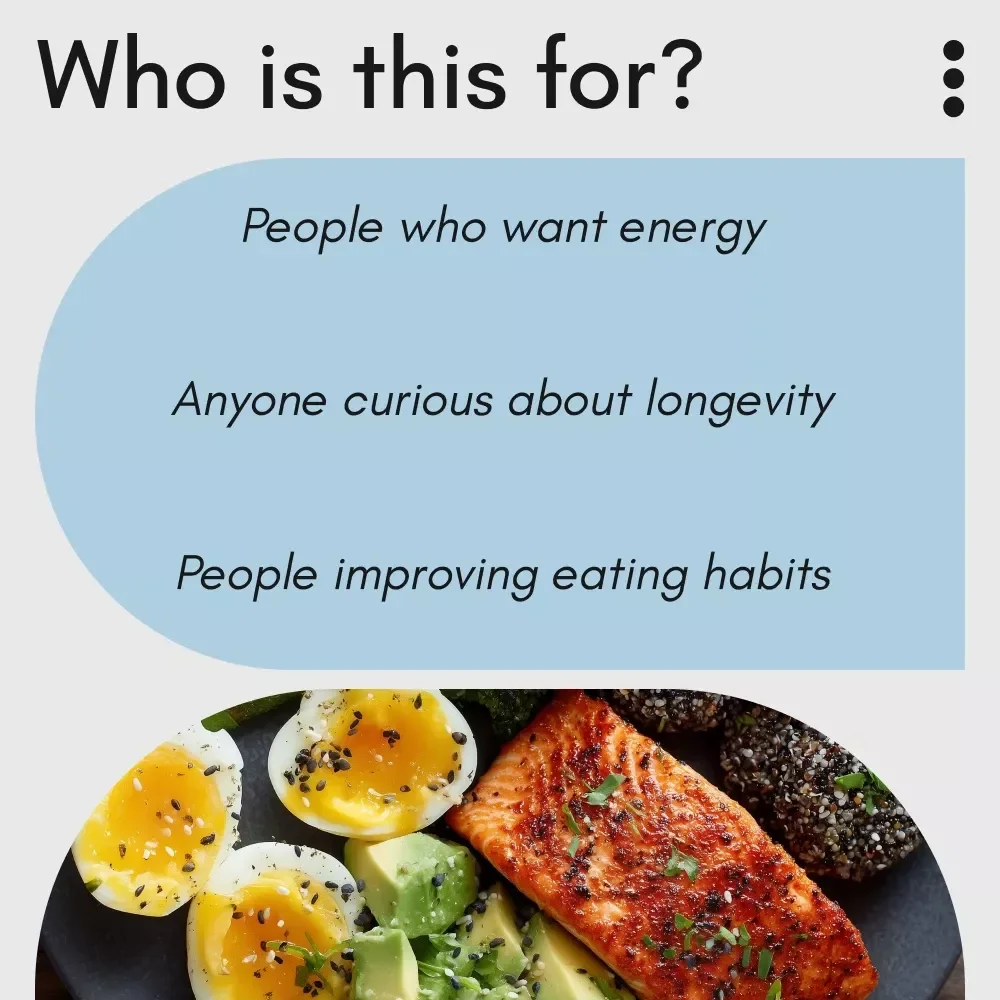 The Ultimate Guide to Eating for Longevity | Best Diet for Longevity eBook | Science-Backed Nutrition for a Longer, Healthier Life
