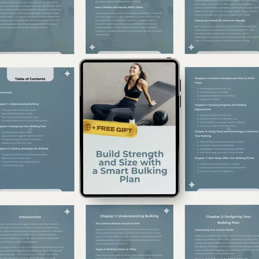 Build Strength and Size with a Smart Bulking Plan: The Ultimate eBook Guide for Gaining Muscle Mass