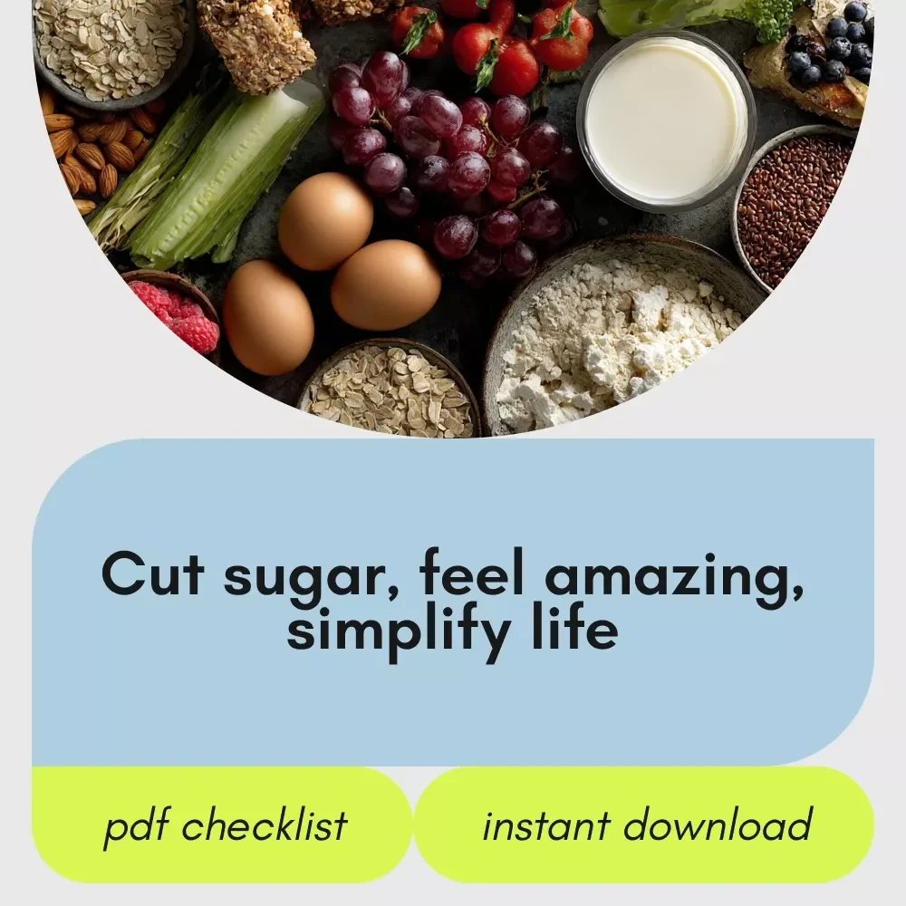 Your Sugar-Free Power Checklist: Eliminate Sugar from Your Diet with Simple, Actionable Steps
