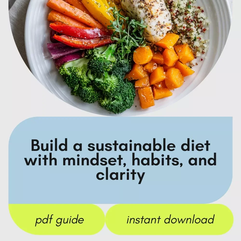The Beginner’s Blueprint to Starting a Diet That Lasts | Digital Guide for Sustainable Weight Loss, Healthy Habits & Long-Term Results