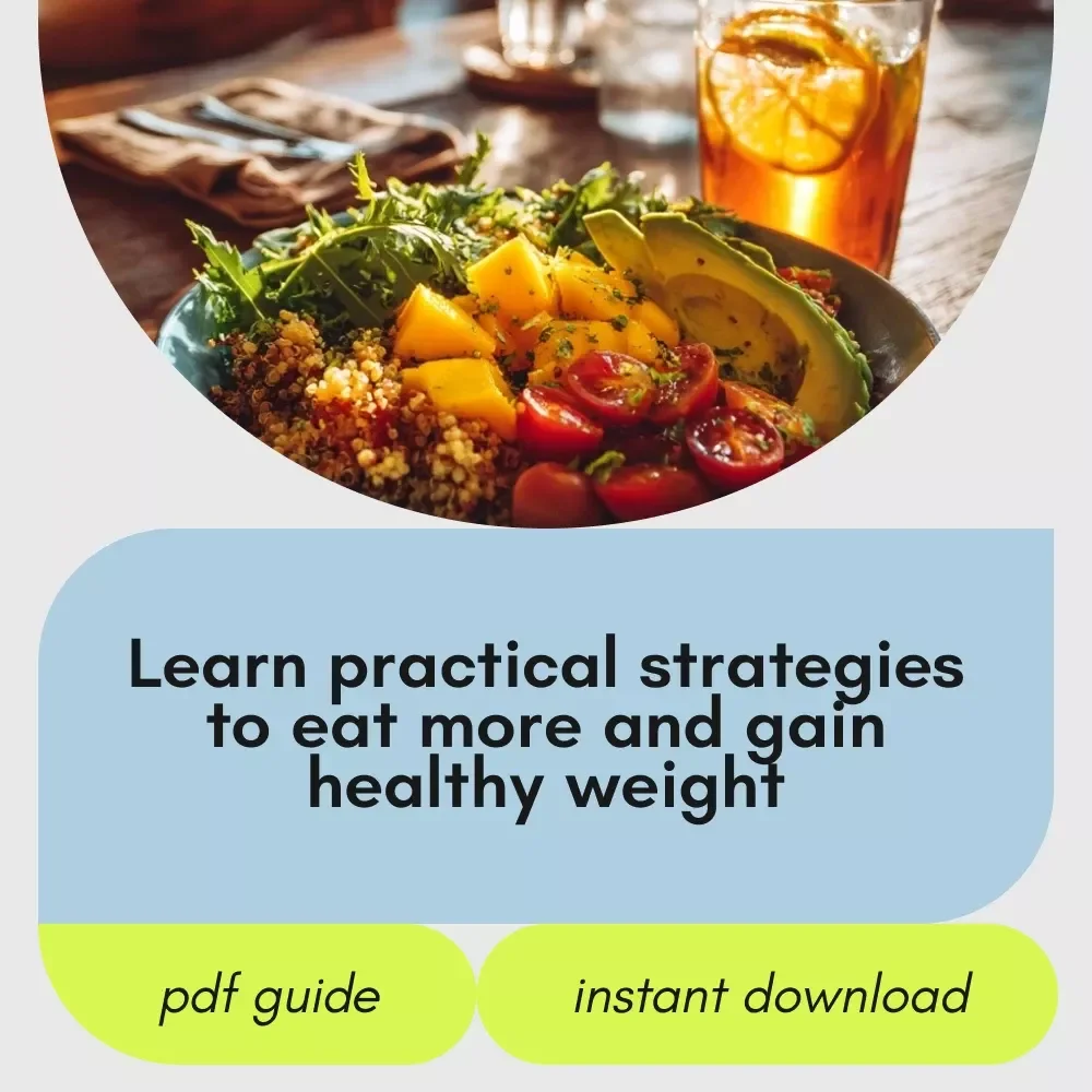 A Real-World Guide to Eating More and Building Healthy Weight: Your Step-by-Step Plan to Gain Weight the Right Way