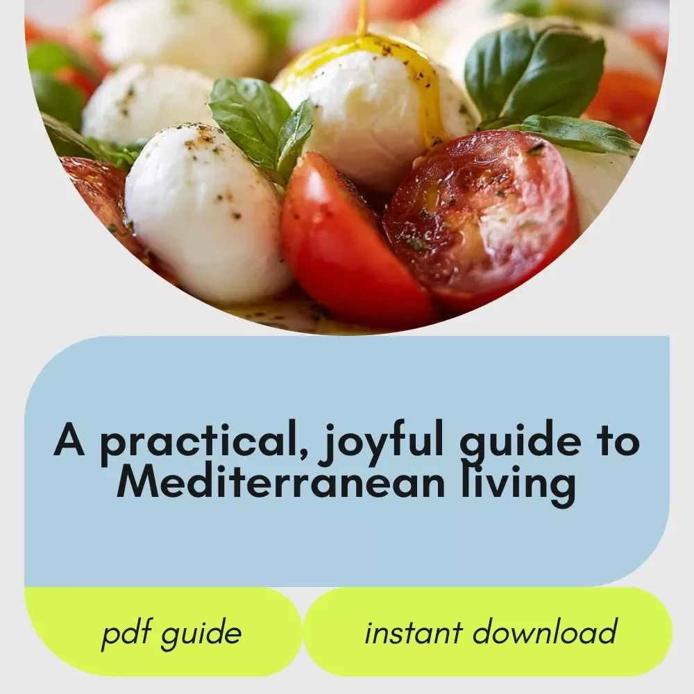 A Delicious Path to Wellness with the Mediterranean Diet | Digital Mediterranean Diet Guide, Meal Plans & Lifestyle eBook