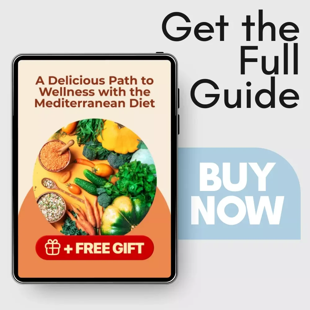A Delicious Path to Wellness with the Mediterranean Diet | Digital Mediterranean Diet Guide, Meal Plans & Lifestyle eBook