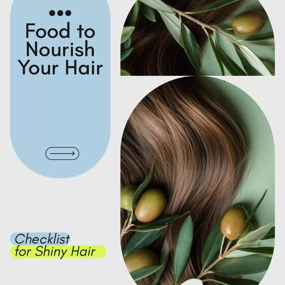 The Hair-Nourishing Checklist to Eat Your Way to Stronger, Shinier Strands – Foods to Eat for Healthy Hair, Hair Growth, Hair Nutrition, Hair Health Guide, Hair-Friendly Meal Plan, Digital Hair Care Checklist