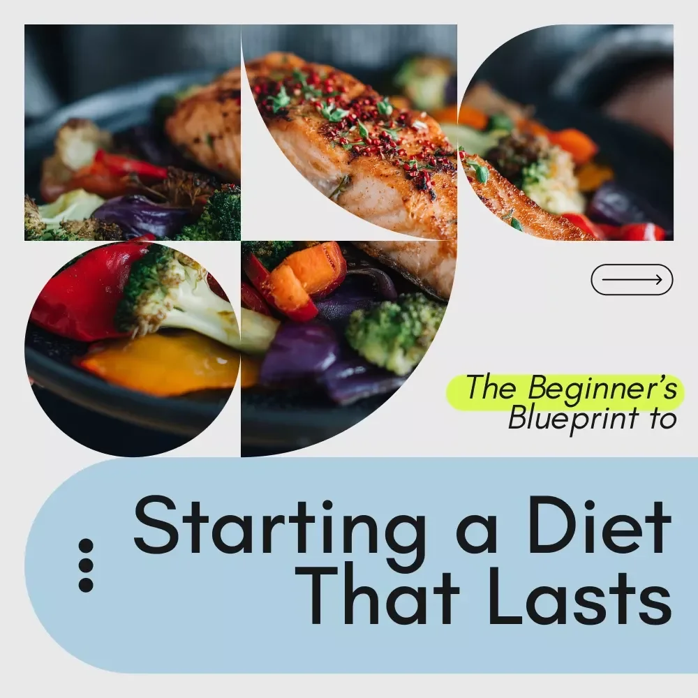 The Beginner’s Blueprint to Starting a Diet That Lasts | Digital Guide for Sustainable Weight Loss, Healthy Habits & Long-Term Results