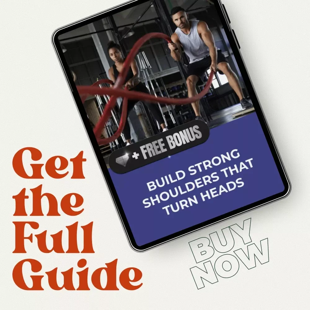 Build Strong Shoulders That Turn Heads | Digital Shoulder Training Guide | Best Shoulder Workout Routine Blueprint