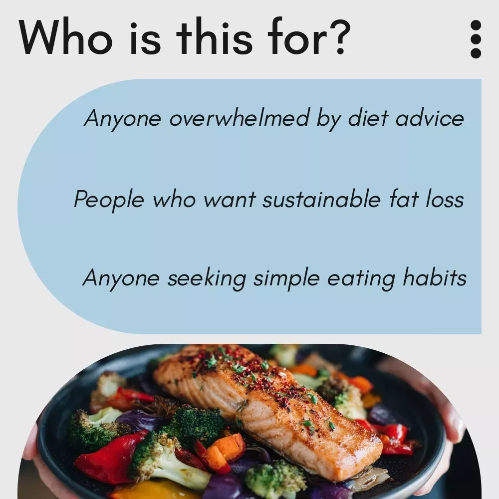 How to Eat Smart and Stay Radiant with a High-Protein, Low-Calorie Diet | Digital Guide for Fat Loss, Healthy Eating & Simple High-Protein Meals