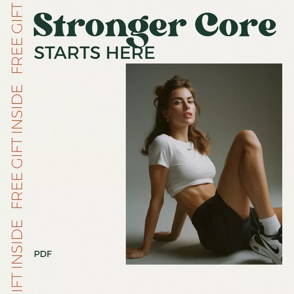 Stronger Core Starts Here with the Home Abs Workout Guide | Abs Workout Routine at Home | Digital Fitness Guide for Busy Schedules