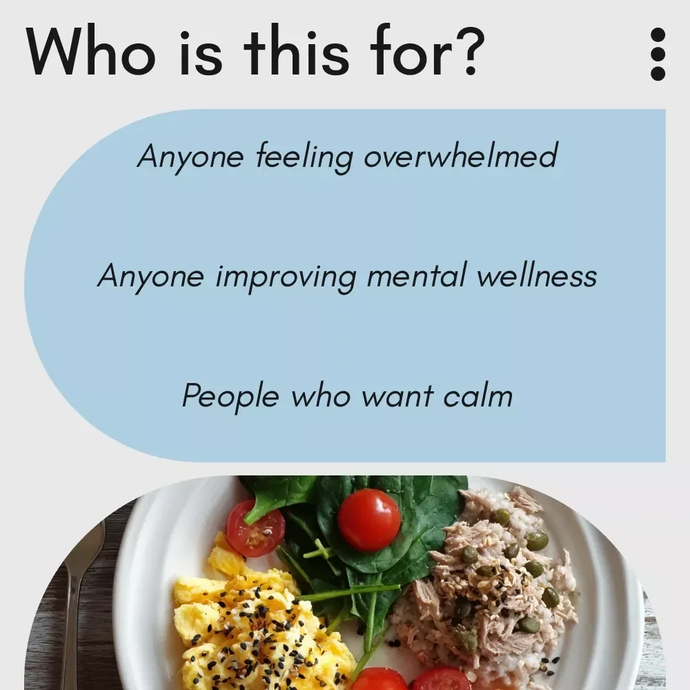 How Food Can Help You Stress Less and Live More – A Practical Guide to Nutrition and Stress Reduction for Calm, Focus & Everyday Balance