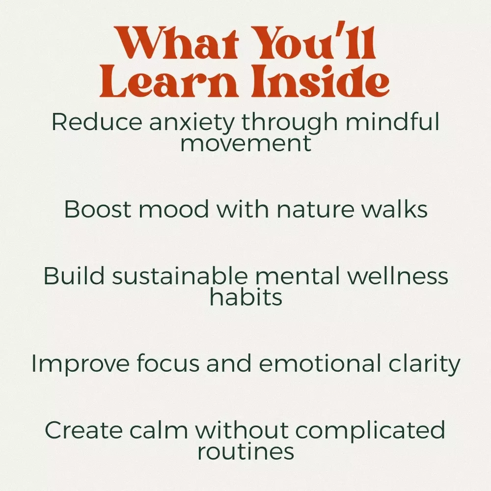 Discover the Mental Health Power of Hiking Guide – A Practical Digital Guide to the Mental Health Benefits of Hiking, Mindfulness, Anxiety Relief & Emotional Wellness