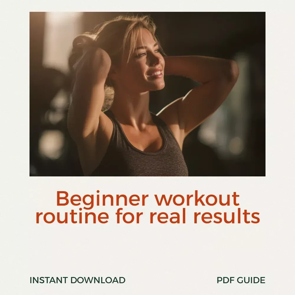 Stronger Every Day – The Beginner’s Workout Routine for Women Who Want Real Results | Beginner Workout Routine for Women Digital Guide
